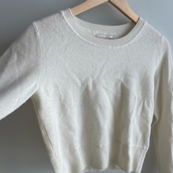 Naadam Cashmere Cream Sweater - Picture 3 of 7